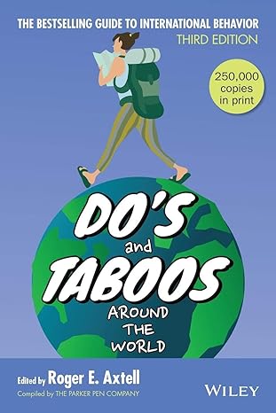 do s and taboos around the world 3rd edition roger e. axtell 0471595284, 978-0471595281