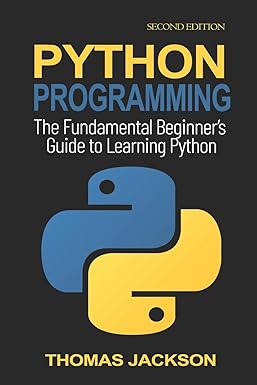 python programming the fundamental beginner s guide to learning python 1st edition thomas jackson