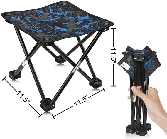 aillovcol camping stool portable folding stool portable chair mini foldable stool fishing stool for adults