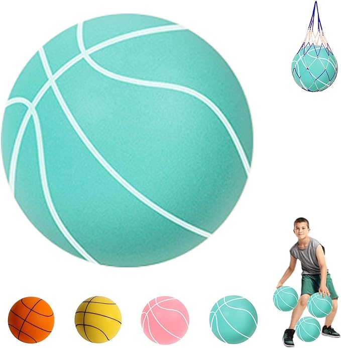 silent basketball dribbling indoor hush handle basketball silent foam basketball for indoor silent swish
