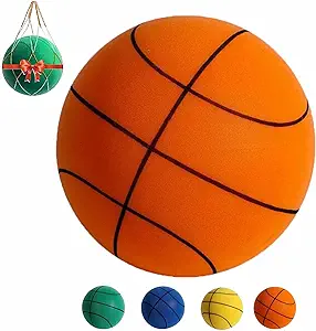 the handleshh silent basketball silent basketball dribbling indoor weighted basketball highly elastic easy