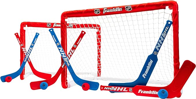franklin nhl mini hockey insta set goals pair  ?franklin sports b000o15gsg