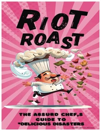 riot roast the absurd chef s guide to delicious disasters  sl carol 979-8378255054