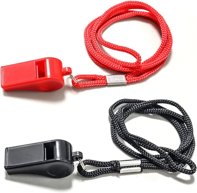 xxinmoh whistle with lanyard for coaches referees training outdoor camping accessories dog whistle emergency