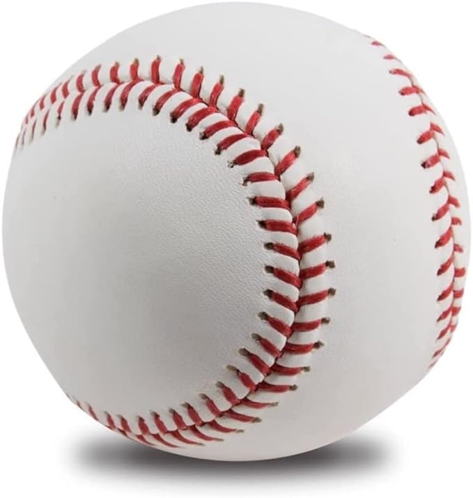 no worry sports all american plain blank baseball for adult and youth competition league play practice