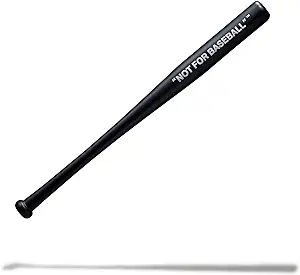 pom baseball bat not for baseball brand authentic beech wood 30 black softball batting practice training self