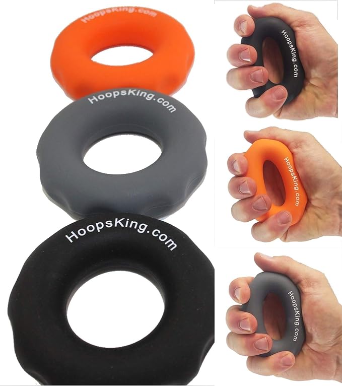 rip n grip hand strengtheners basketball training aid for dribbling shooting passing and rebounding 