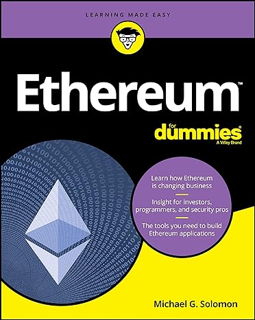 ethereum for dummies 1st edition michael g. solomon 1119474124, 978-1119474128
