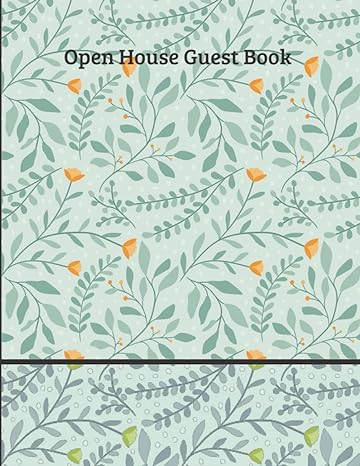 open house guest book 1st edition jenny fox b0bcdgwkvv