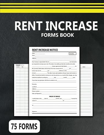 rent increase forms book 1st edition alendandro brewer b0b2ty712f