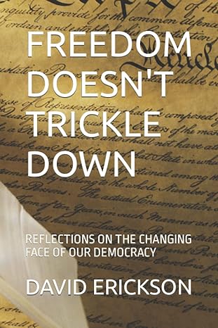 freedom doesn t trickle down reflections on the changing face of our democracy 1st edition david ernest
