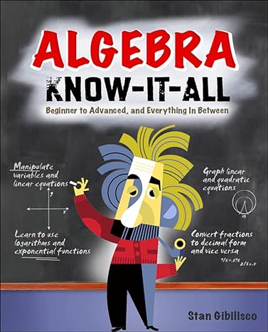 algebra know it all beginner to advanced and everything in between 1st edition stan gibilisco 0071546170,