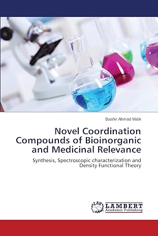 novel coordination compounds of bioinorganic and medicinal relevance synthesis spectroscopic characterization