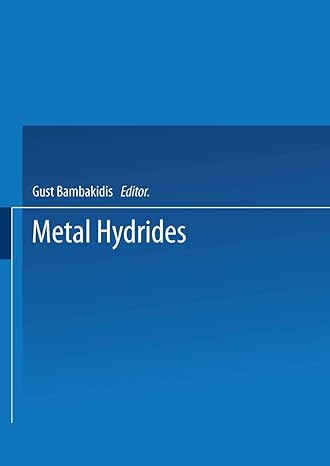 metal hydrides 1st edition gust bambakidis 1475758162, 978-1475758160