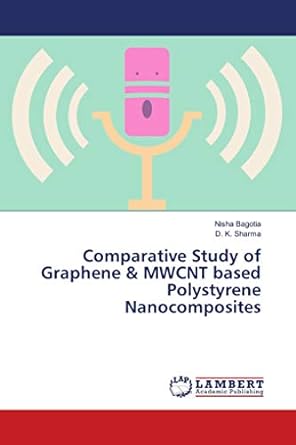 comparative study of graphene and mwcnt based polystyrene nanocomposites 1st edition nisha bagotia ,d k