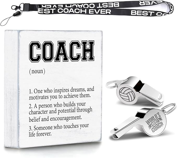 coach gifts whistle for coaches whistle emergency wood box signworld s best coach  ‎fkovcdy b0bnlvf427