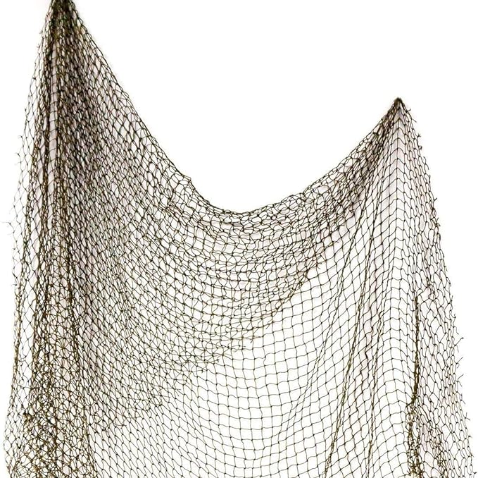 fishing net 2 pack of 5 x 10 fishing net d cor decorative fishing net wall decor nautical fish net fishing