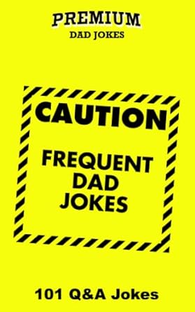 caution frequent dad jokes 101 question and answer jokes  glen fredericks 979-8361523115