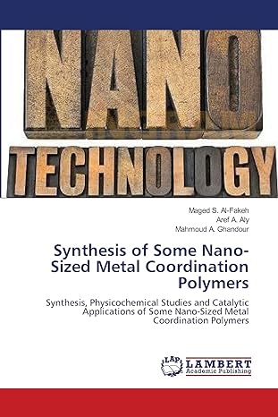 synthesis of some nano sized metal coordination polymers synthesis physicochemical studies and catalytic