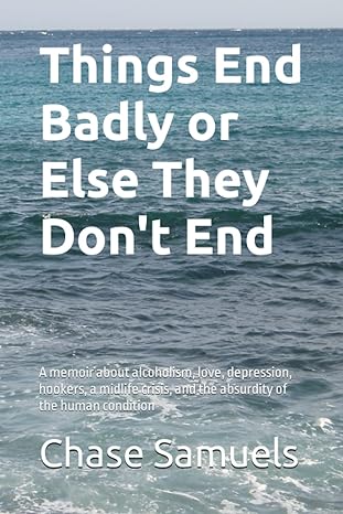 things end badly or else they dont end a memoir about alcoholism love depression hookers a midlife crisis and