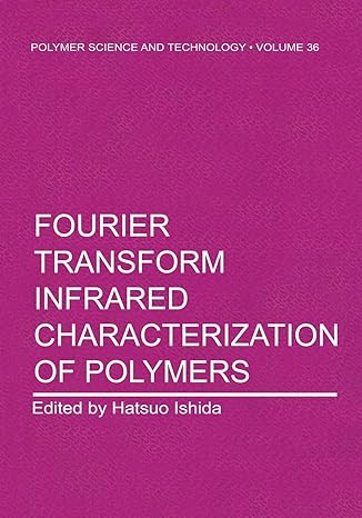 fourier transform infrared characterization of polymers 1st edition h ishida 1468477781, 978-1468477788