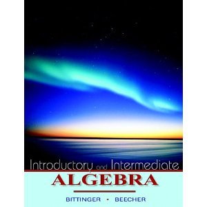 introductory and intermediate algebra 1st edition beecher b006oqlgys
