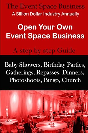 the event space business a billion dollar industry annually open your own event space business a step by step