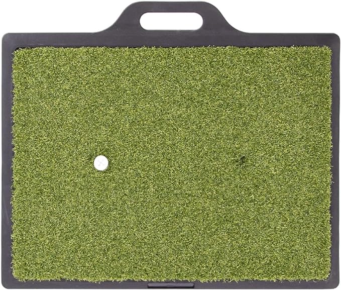 how true golf mat golf training mat with heavy rubber base 12 79 x 73 golf hitting mat with handle golf