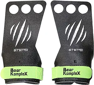 bear komplex black diamond 3 hole hand grips for at home workouts like pull ups weightlifting wods with wrist