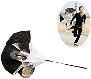 winomo resistance parachute speed training chute drag parachute with adjustable strap for sprint running