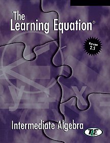 the learning equation intermediate algebra volume 2.5 1st edition why interactive 0534173012, 978-0534173012