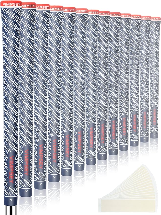 vimpsey golf grips 13 grips or 13 grips with full regripping kits anti slip rubber golf club grips