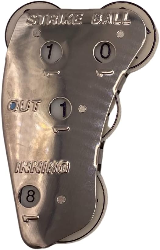 markwort stainless steel 4 dial raised letter umpire indicator silver  ‎markwort b002n6p6fs