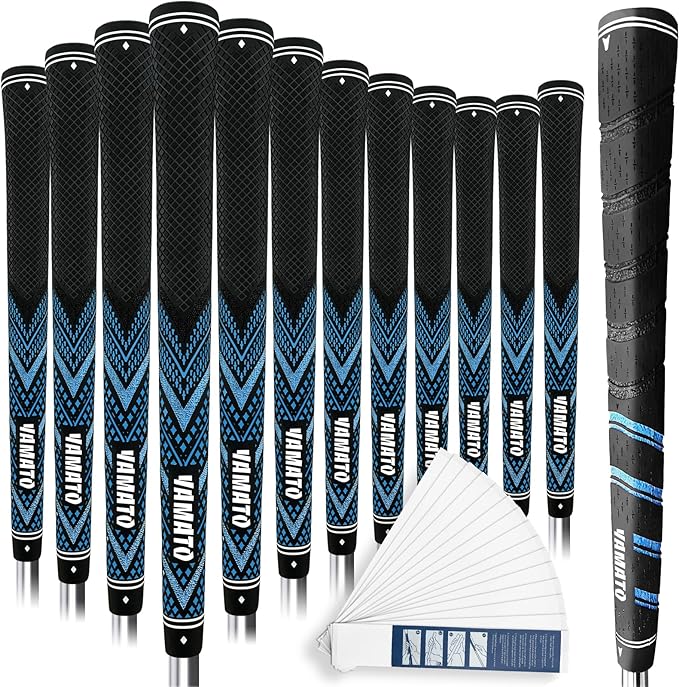 yamato new series golf grips with putter grip and golf grip tape golf club grips 12 iron grips and 1 putter