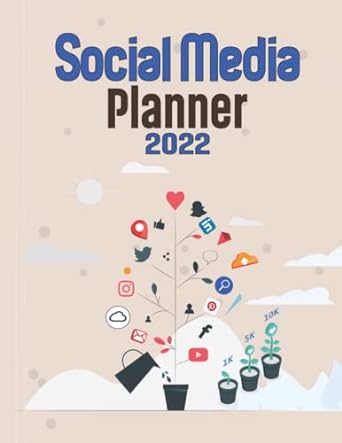 social media planner 2022 1st edition jennifer stein 979-8410462808