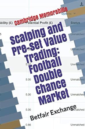 scalping and pre set value trading football double chance market 1st edition cambridge memorabilia