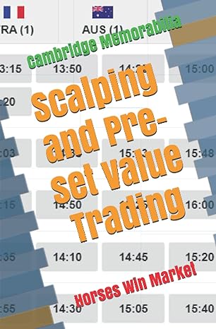 scalping and pre set value trading com 1st edition cambridge memorabilia 979-8538701988