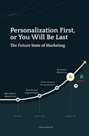 personalization first or you will be last the future state of marketing 1st edition franck ardourel