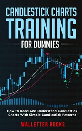 candlestick charts training for dummies 1st edition walletter books 979-8727316689
