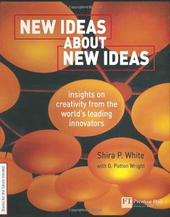 new ideas about new ideas insights on creativity from the world s leading innovators 1st edition shira p.