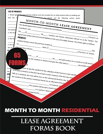 month to month residential lease agreement forms book 1st edition claris t. quinones b0cfx2p2xc