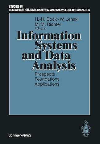 information systems and data analysis prospects foundations applications 1st edition hans-hermann bock