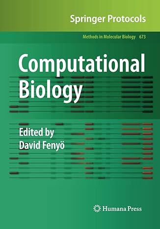 computational biology 1st edition david fenyo 1493961225, 978-1493961221