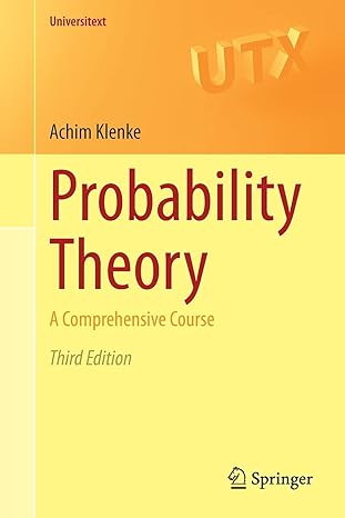 probability theory a comprehensive course 3rd edition achim klenke 3030564010, 978-3030564018