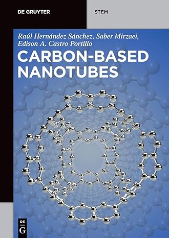 carbon based nanotubes 1st edition raul hernandez sanchez, saber mirzaei 150151931x, 978-1501519314