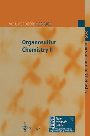 organosulfur chemistry ii 1st edition philip c b page 3662147122, 978-3662147122