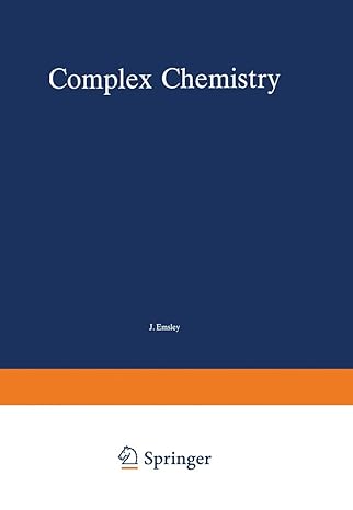 complex chemistry 1984th edition j emsley 3662157349, 978-3662157343