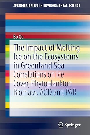 the impact of melting ice on the ecosystems in greenland sea correlations on ice cover phytoplankton biomass