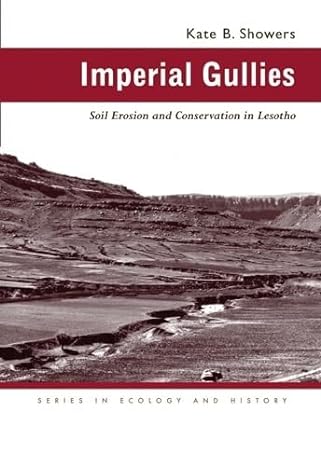 imperial gullies soil erosion and conservation in lesotho 1st edition kate b showers 0821416146,