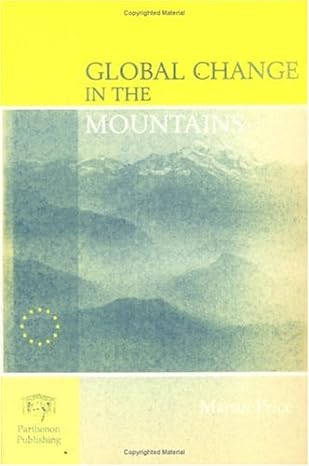 global change in the mountains 1st edition m f price 1850700621, 978-1850700623